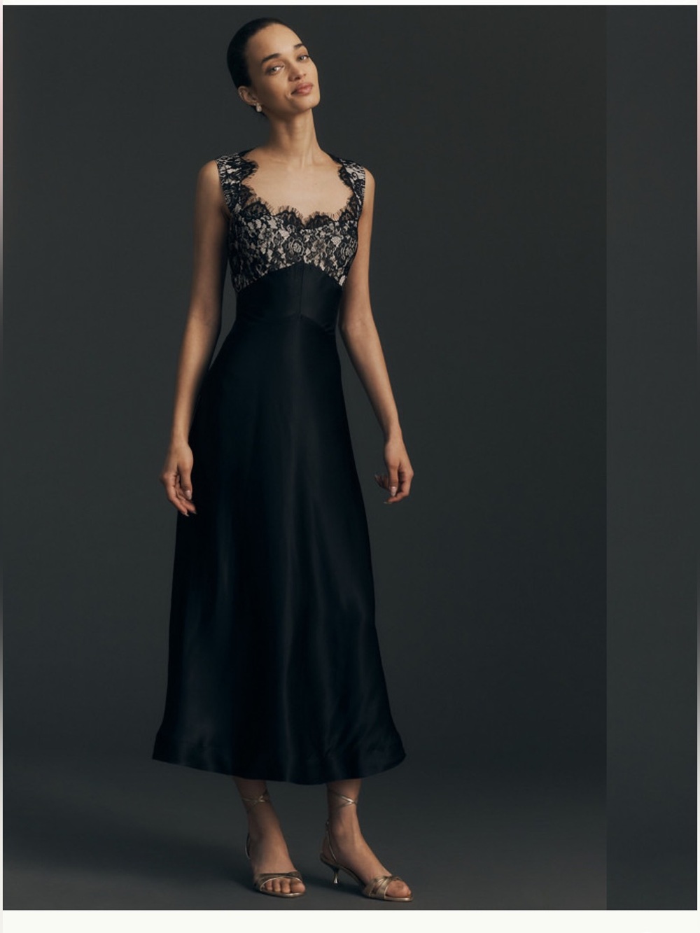 NWT ANTHROPOLOGY Jocelyn Sleeveless Lace Midi Dress by Maeve